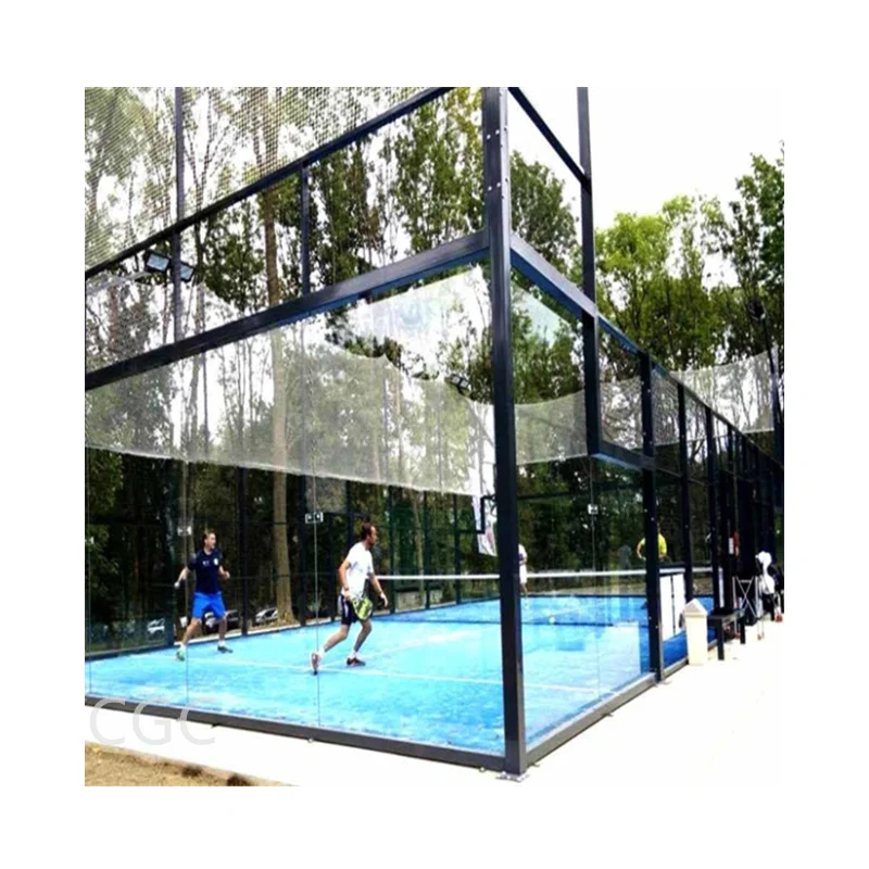 Paddle Field Hot Sales Padel Tennis Court Cancha De Padel Court Panoramic