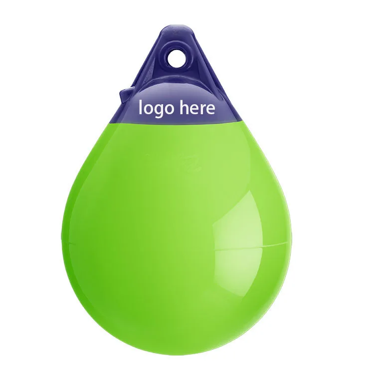 Inflatable Vinyl Boat Buoy, Boat Bouy Balls White, 45CM Diameter