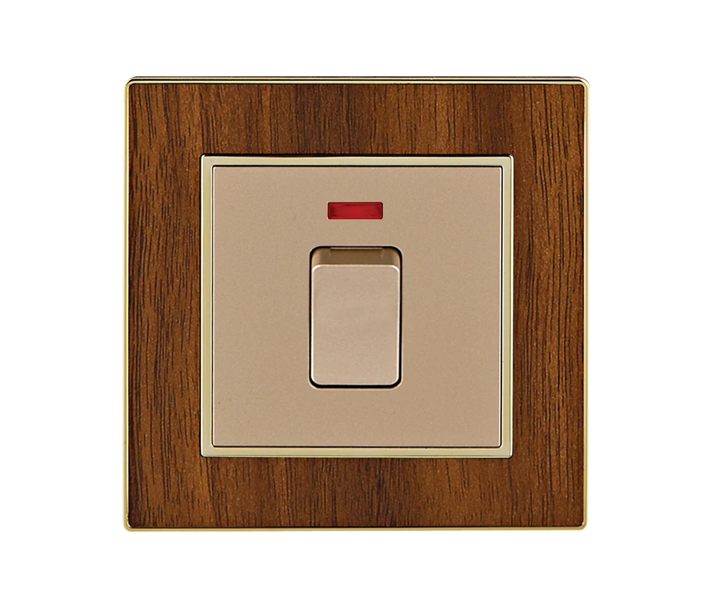 Кнопочный сенсорный выключатель, 20 А, водонагреватель, электрические розетки, розетки, настенные выключатели и розетки с индикатором