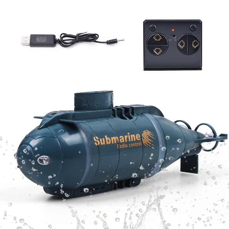 New Rc Ships Mini Wireless Remote Control Submarine 6-way Rc Submarine Model Toy For Kids