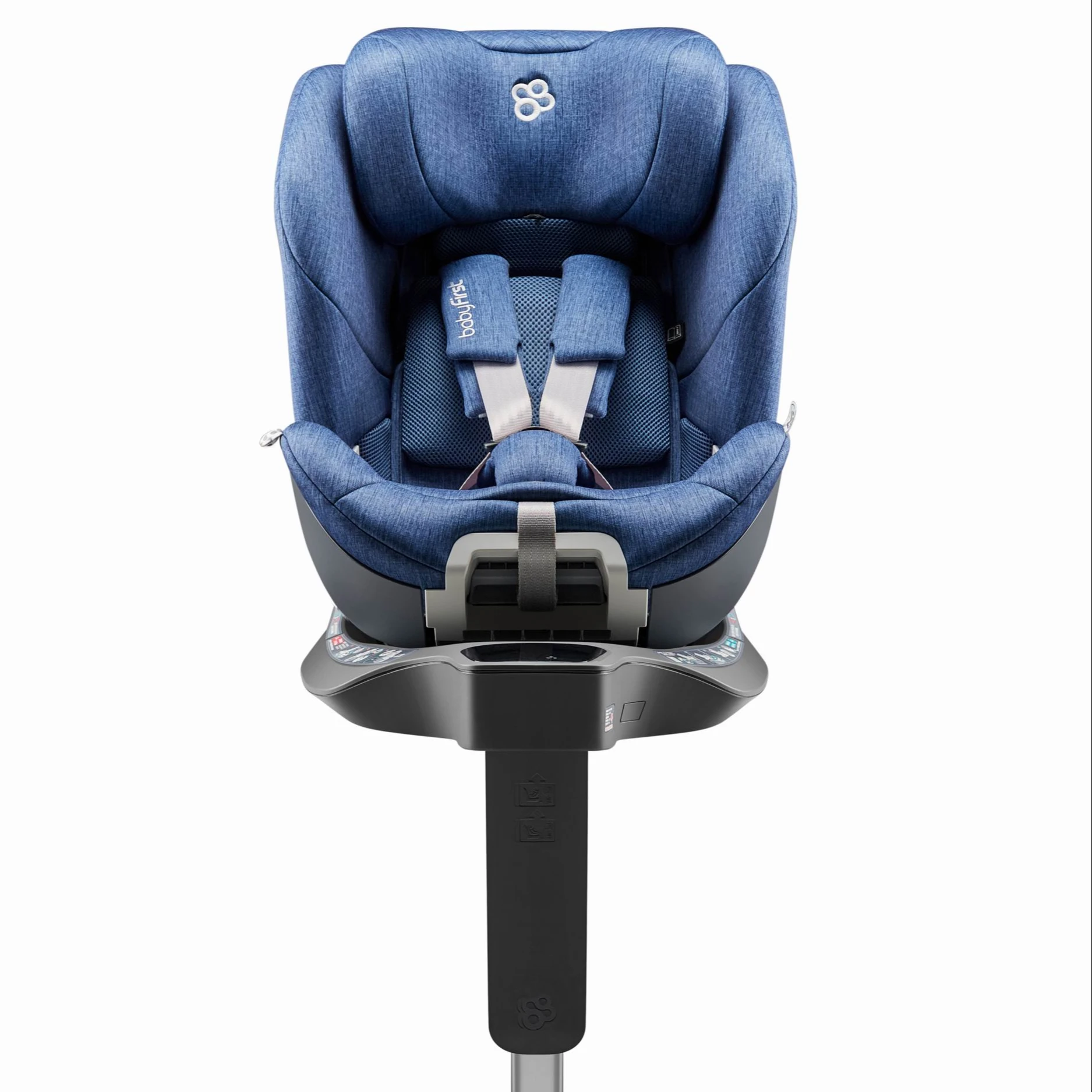  Синие Автомобильные сиденья для kidsI Размер 40-105 см с Isofix и опорными штанинами