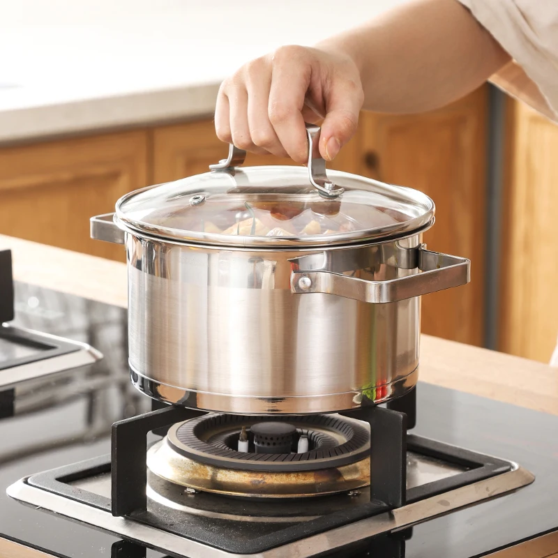 Purecook соответствует оригиналу производителя бытовые кухонные в немецком стиле 304 посуда из нержавеющей стали суповая кастрюля для готовки наборы ухода за кожей