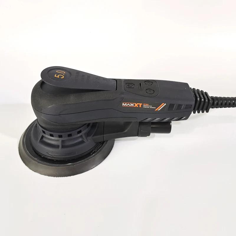 Flocking disc sandpaper electric grinder   wood sanding furniture electric air sanding machine Hand held