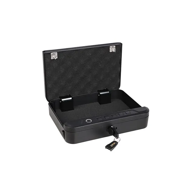 Hot Selling Safety Device Safe Box Portable Safe  Box Fingerprint Biometric Safe Case