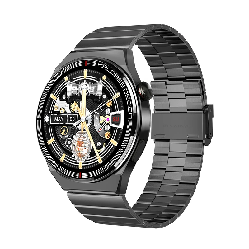 Wholesale H4 Smart Watch Men Watch BT Call Blood Pressure Heart Rate Monitor NFC 1.36 Inch Sports Smart Watch