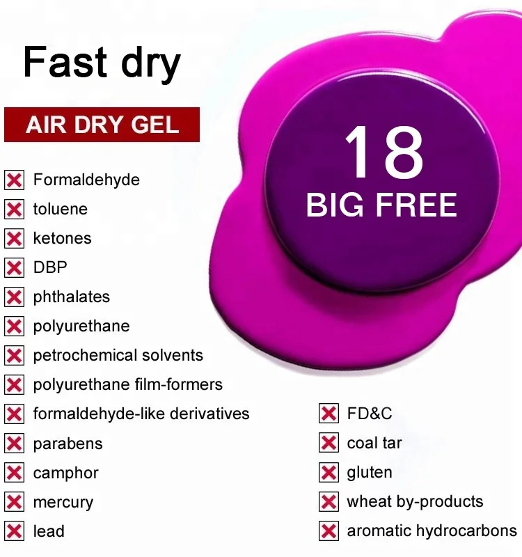 Private Label Odorness environmental Quality Vegan Air Dry Nail Polish 12 Macaron Colors 15ml Nail Art nail Polish