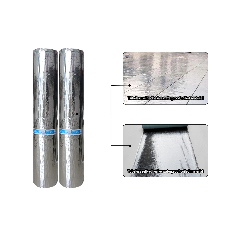 Популярные 1,5 мм 2,0 мм шины менее двухсторонняя самоклеящаяся полимерный модифицированный асфальт водонепроницаемая мембрана для строительства