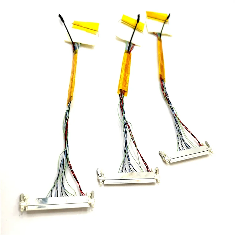 Teveik  30Pin 40 Pins JAE I-Pex Display Lvds Cable  lvds cable assembly