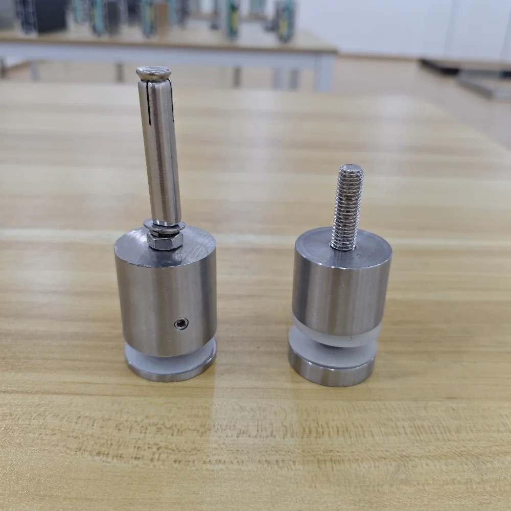 Stainless Steel Glass Balustrade Fittings Of Bolt Glass Pin Screw Glass Pin For Staircase