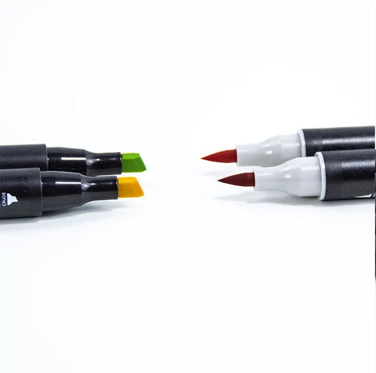 Marking Alcohol Based Brush 80 2 Tips Pen Colors 264 262 Markar Art Marco Markers