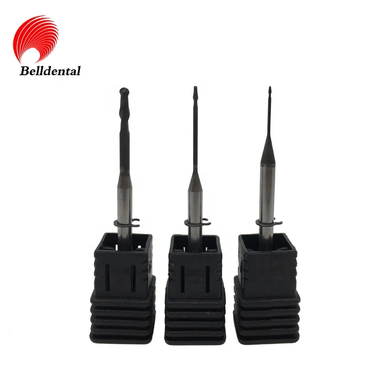 Система CAD CAM покрытие DLC стоматологические циркониевые фрезерные боры для VHF K5