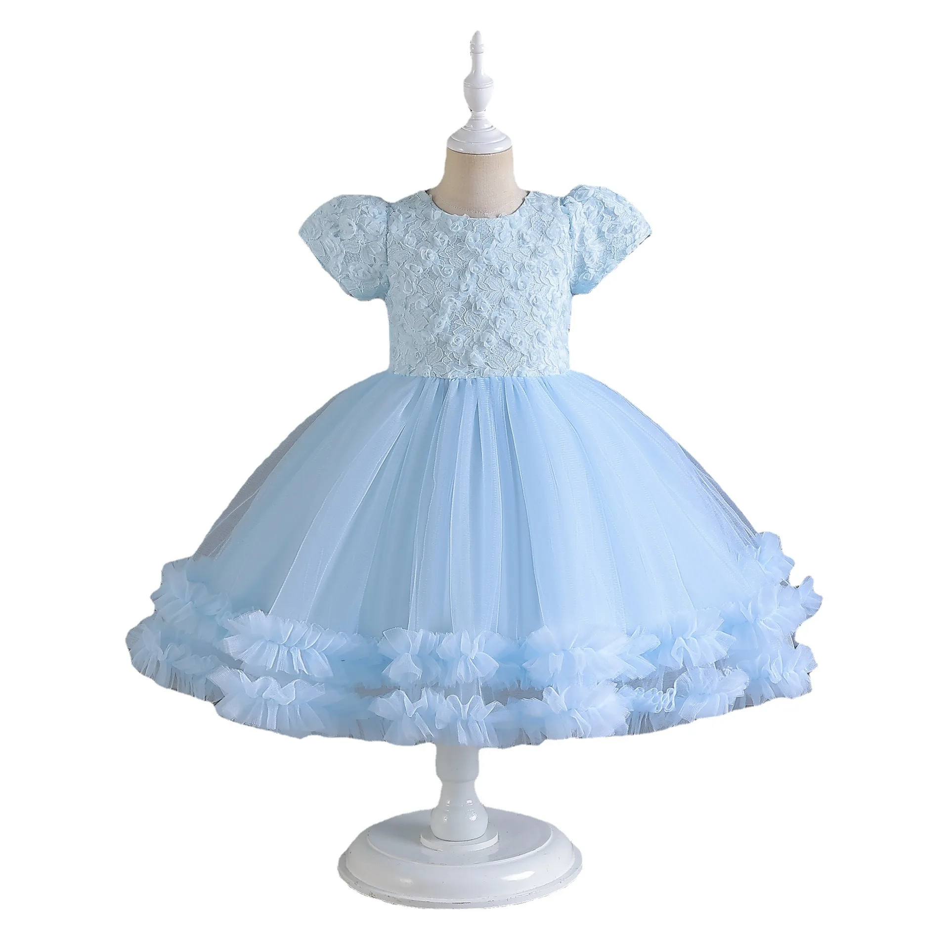 Flowers kids baby girls party dresses princess designs teenage Istanbul turkey