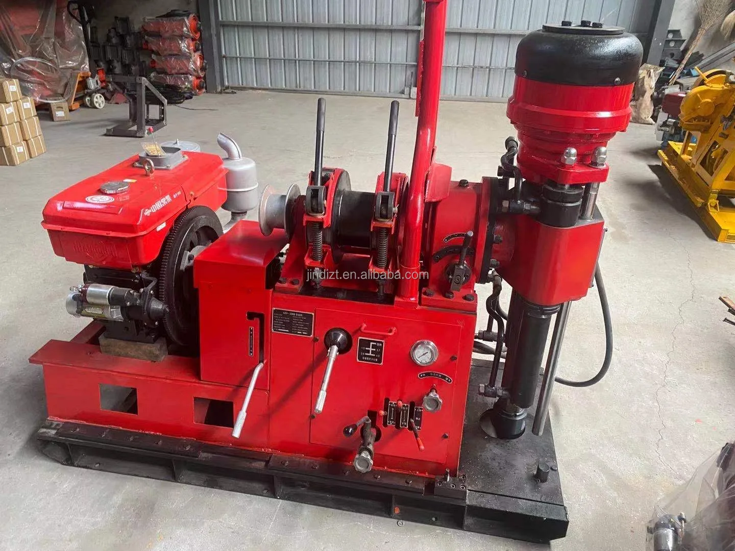 Геологическая буровая машина 38hp/300 м для бурения водяных