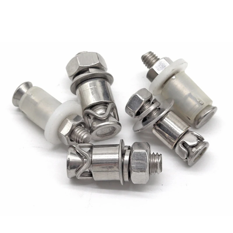 Back Anchor Bolt SS304 Stainless Steel A2 A4  Knocking Type Back Bolt  for Ceramic Tile Construction