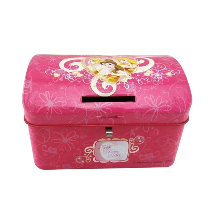
2020 Manufacturer Customized Classic Design Treasure Chest Metal Tin Diary Tin Box Packaging 