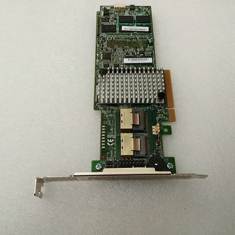 9270CV-8i оригинал для LSI MegaRAID SAS 1 ГБ PCI-e карта 6 перед отправкой