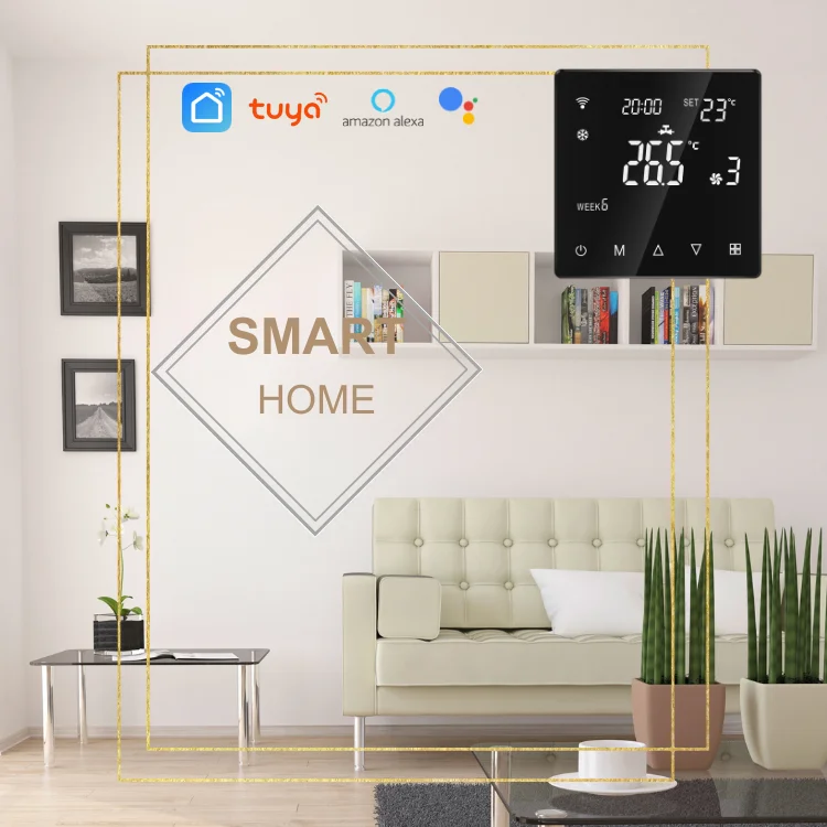 Smart Thermostat for Hotel Use Programmable Temperature Controller for Water Electric Gas Boiler Floor Heating Thermostat