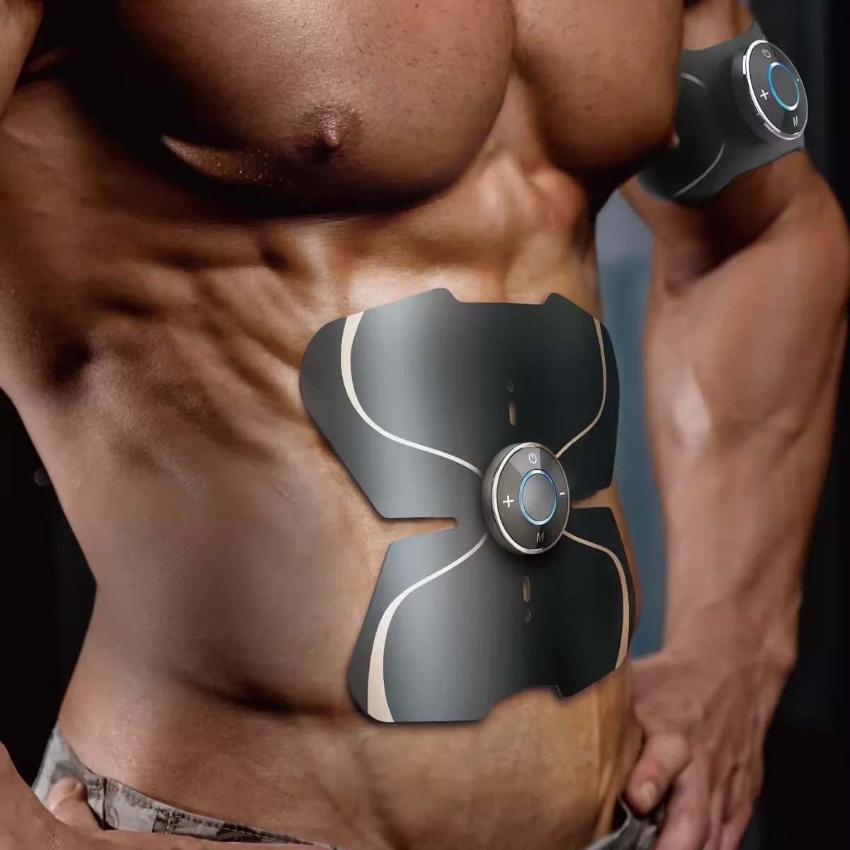 Acupuncture EMS Electric fat burning belly massager ems muscle stimulator abdominal slimming