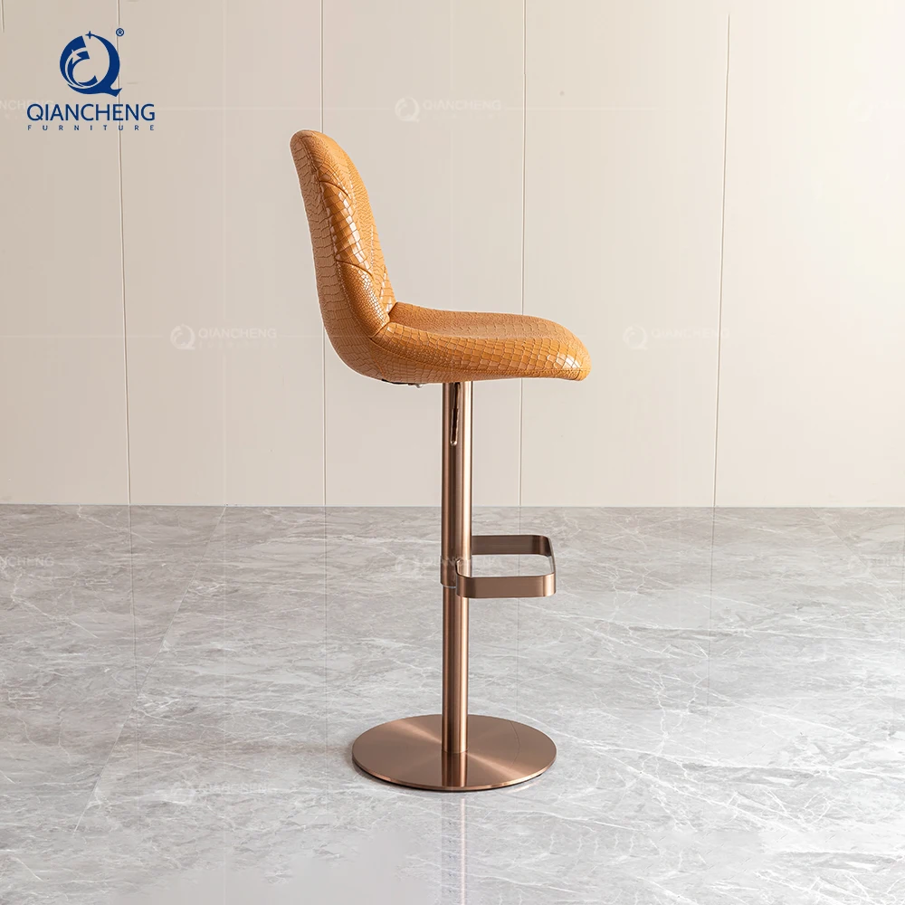 high quality salon bar chair china top 10 furniture brand club elegant adjustable luxury genuine leather swivel bar stool chair