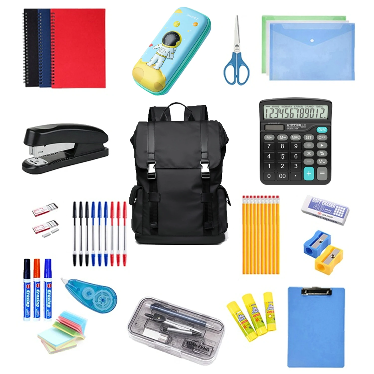 Wholesale Nursing Large Storage Pencil Notebook School Supply Kit Cute Students Elementary Kids Back To School Supplies