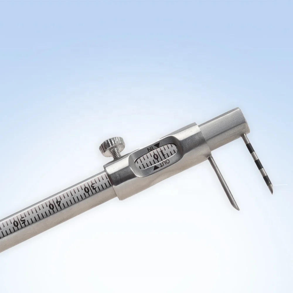 Dental Orthodontic Sliding Caliper Implant Measuring Gauge Ruler Scaler Round 0-80mm Dental  Measuring Instrument