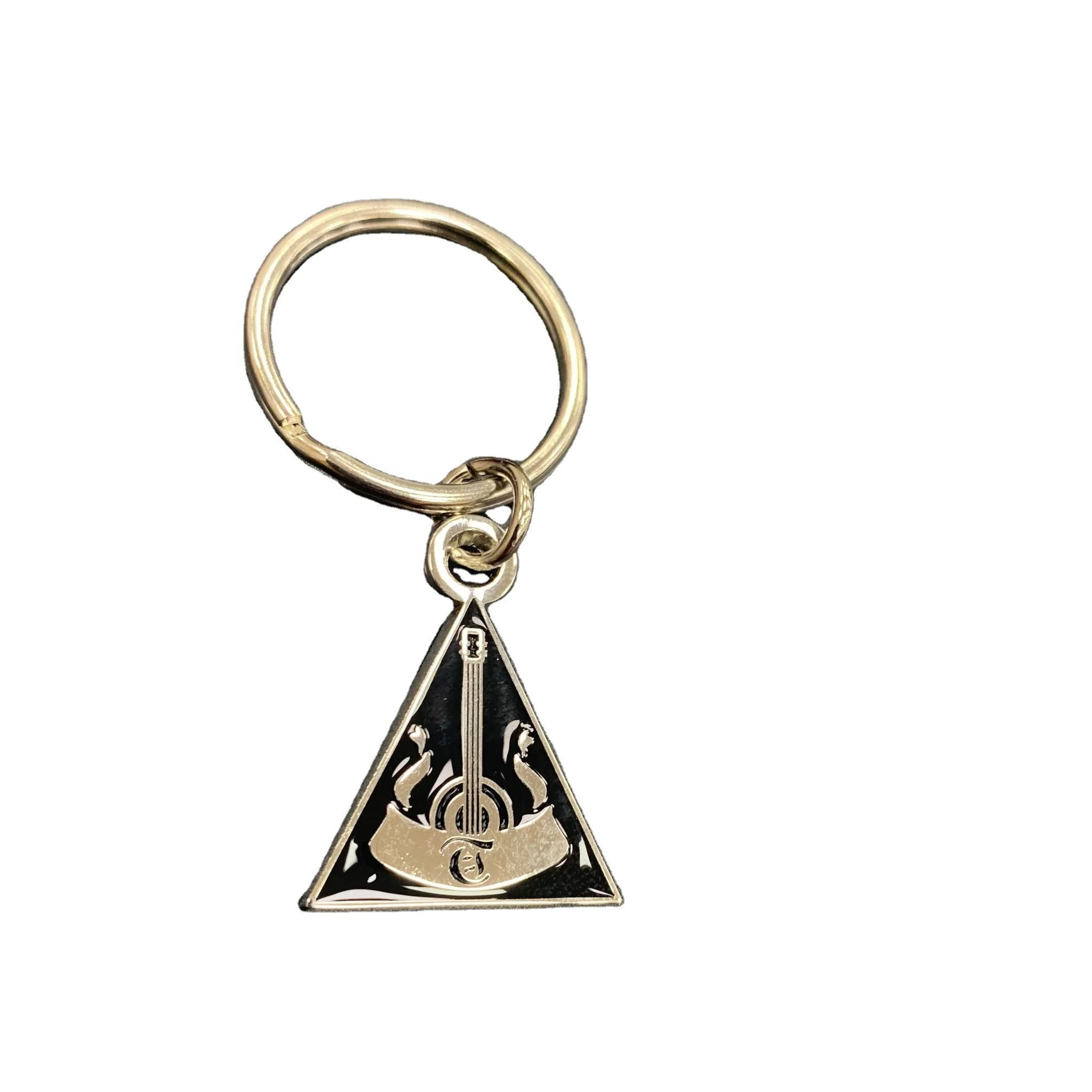 Promotional Keyring Custom 3d Logo Letters Metal Key Chains Hard Soft Enamel Keychain Custom Logo Cartoon Cute Key Chain