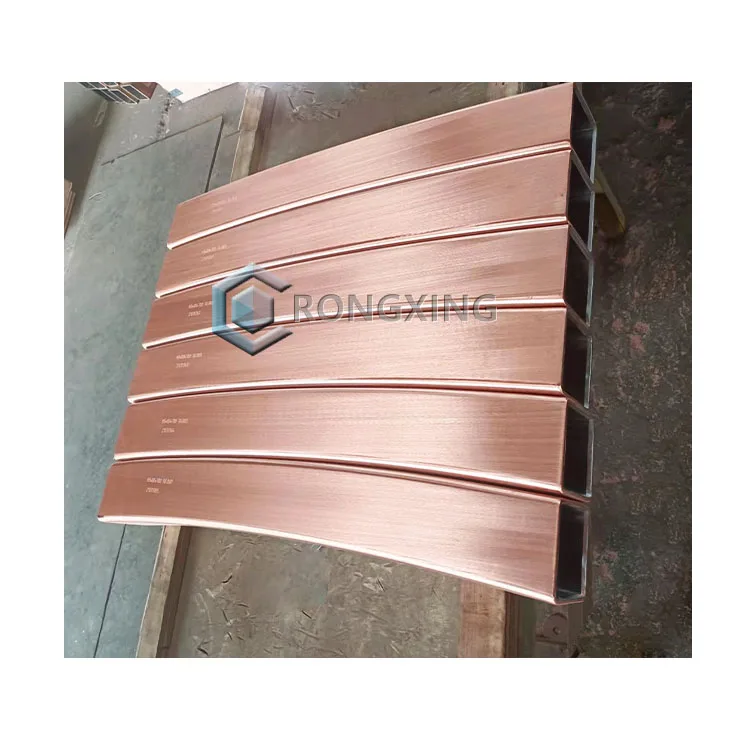 160mm SQR 9m Billet Copper Mould Tube with Cobalt Nickel Chromium Coated