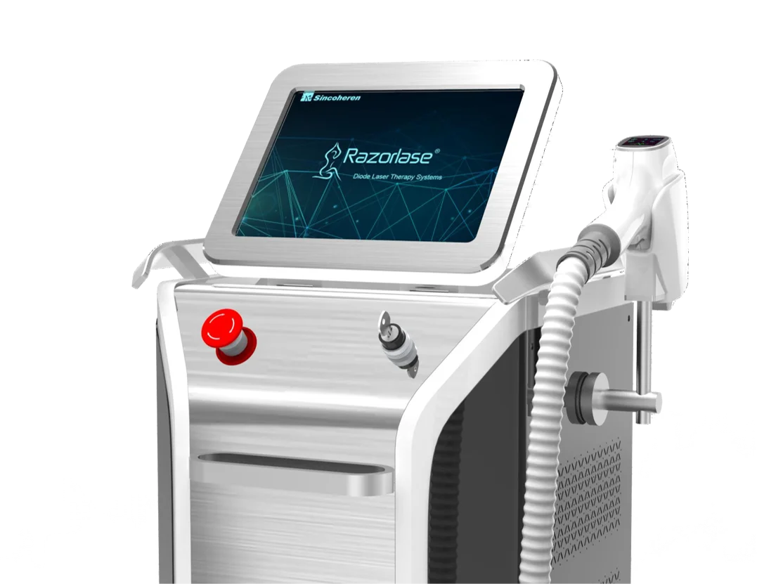 Laser Ice 3 Wavelengths Alexandrite Laser 755 808 1064nm Laser Hair Removal Machine 2022 Hair Removal Device