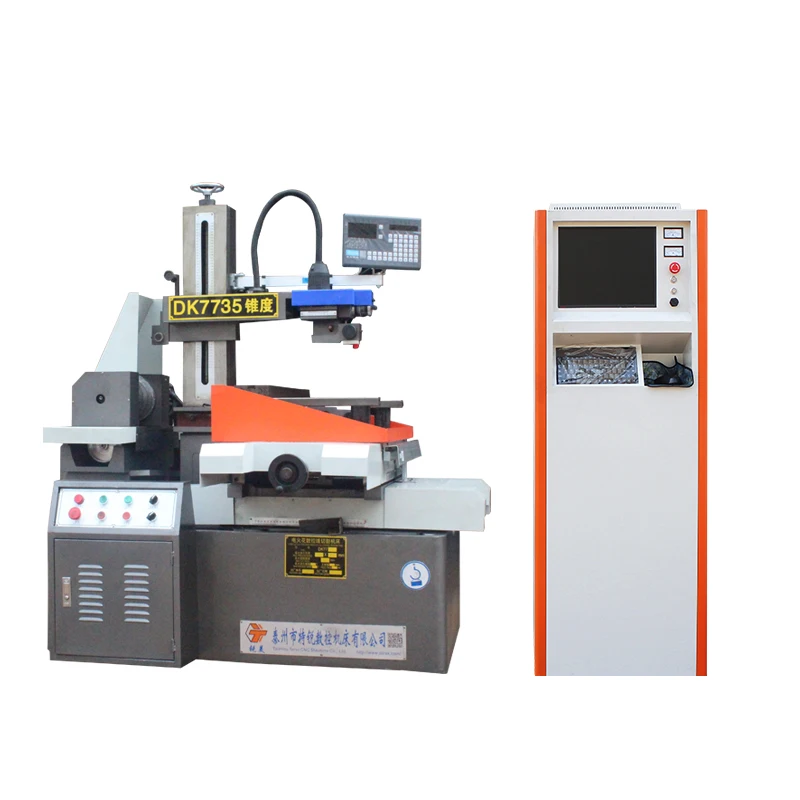 DK7735 cnc edm high speed wire cut machine Workbench size 710*460mm