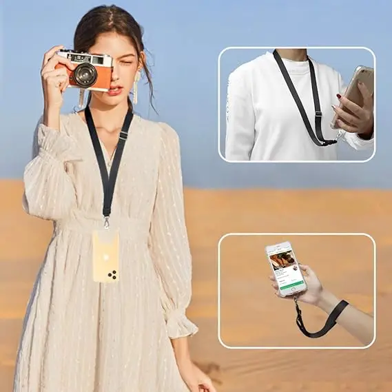 BSBH Factory Price ID Phone Crossbody  Keychain Lanyard With Custom Print For Worker Daily Adjustable Neck Strap Wrist Lanyards
