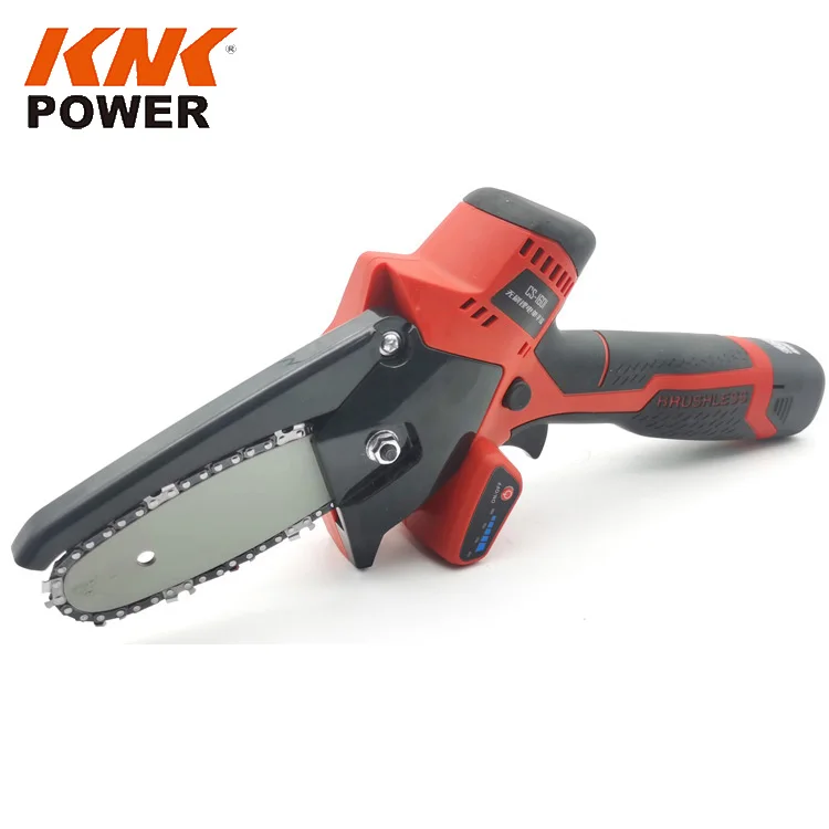 Mini hand  4 Inch electric lithium battery pruner cordless Electric brushless Chainsaw
