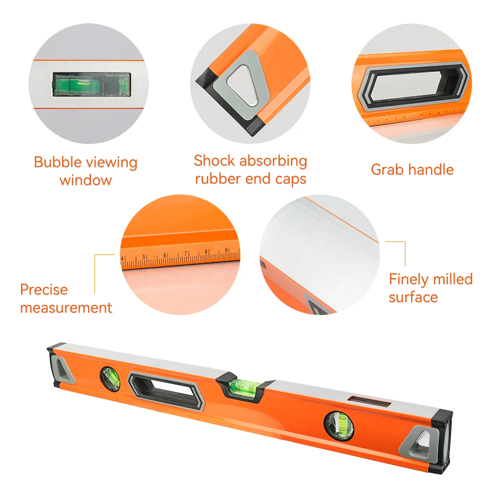 High Precision Mini torpedo Spirit Level for Measure magnetic torpedo level Bubble Level Vials