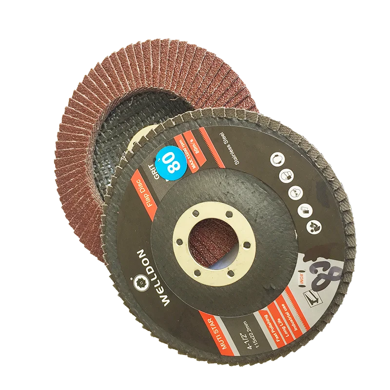 4 1/2 aluminum oxide flap wheel deburring abrasive polishing flap wheel sanding discs for metal stainless steel wood polishing