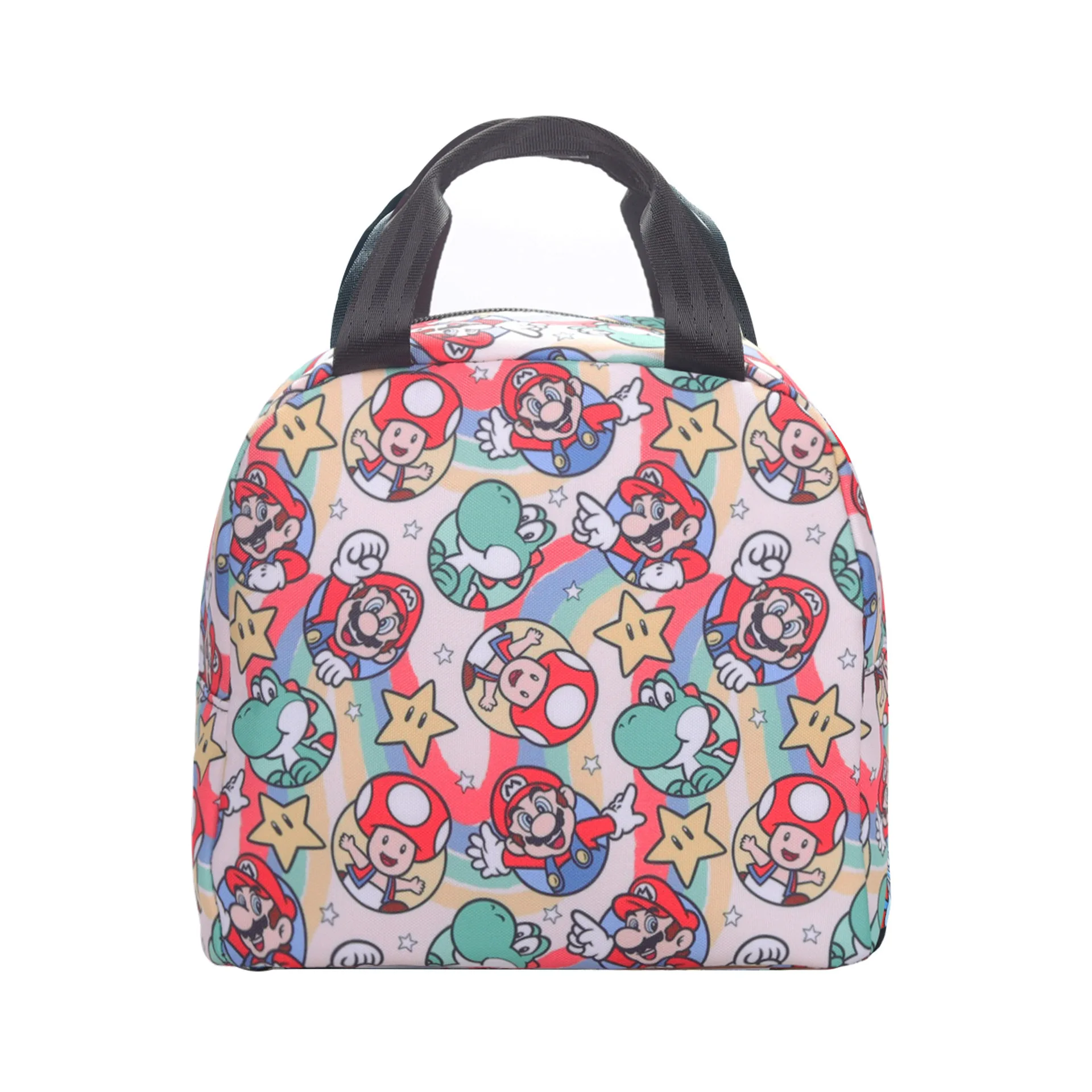 Mario School Backpack Set Mini Cartoon Three Piece Amazon School Bag And Lunch Bag Set For Kids Students Child School Bags Set