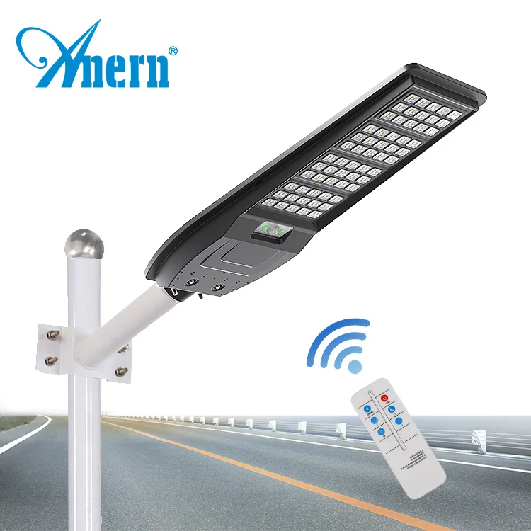 Anern all in one outdoor solar street light 200w