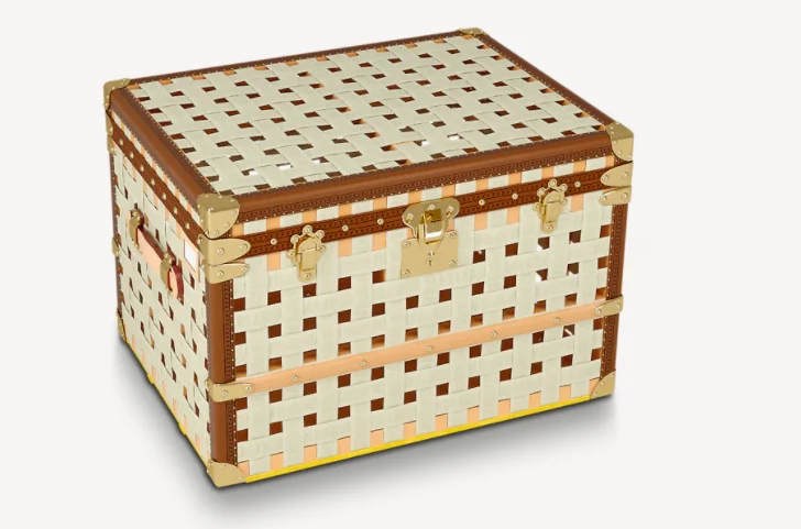 Оригинальный багажник и накладным замком на небольшой винтажный чемодан защелки оборудования