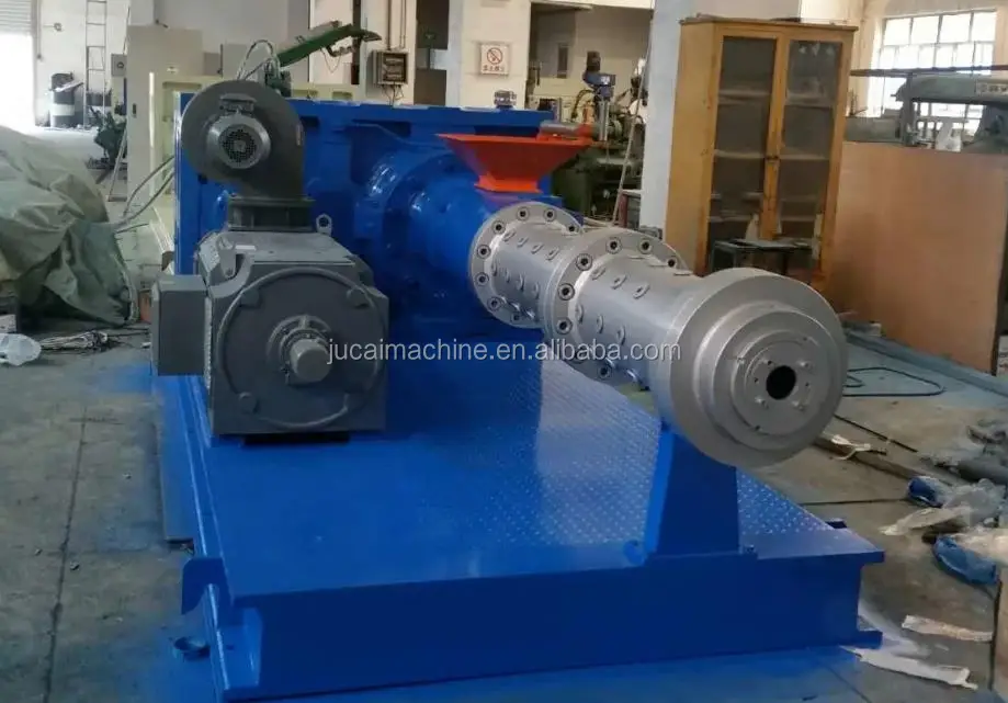 rubber extrusion equipment/rubber strips seals extrusion machine/ roller head rubber extruder