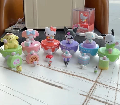 K461 Kawaii Аниме фигурки в виде шкатулки куклы шкатулка игрушки для домашнего стола украшения подарки фанатов