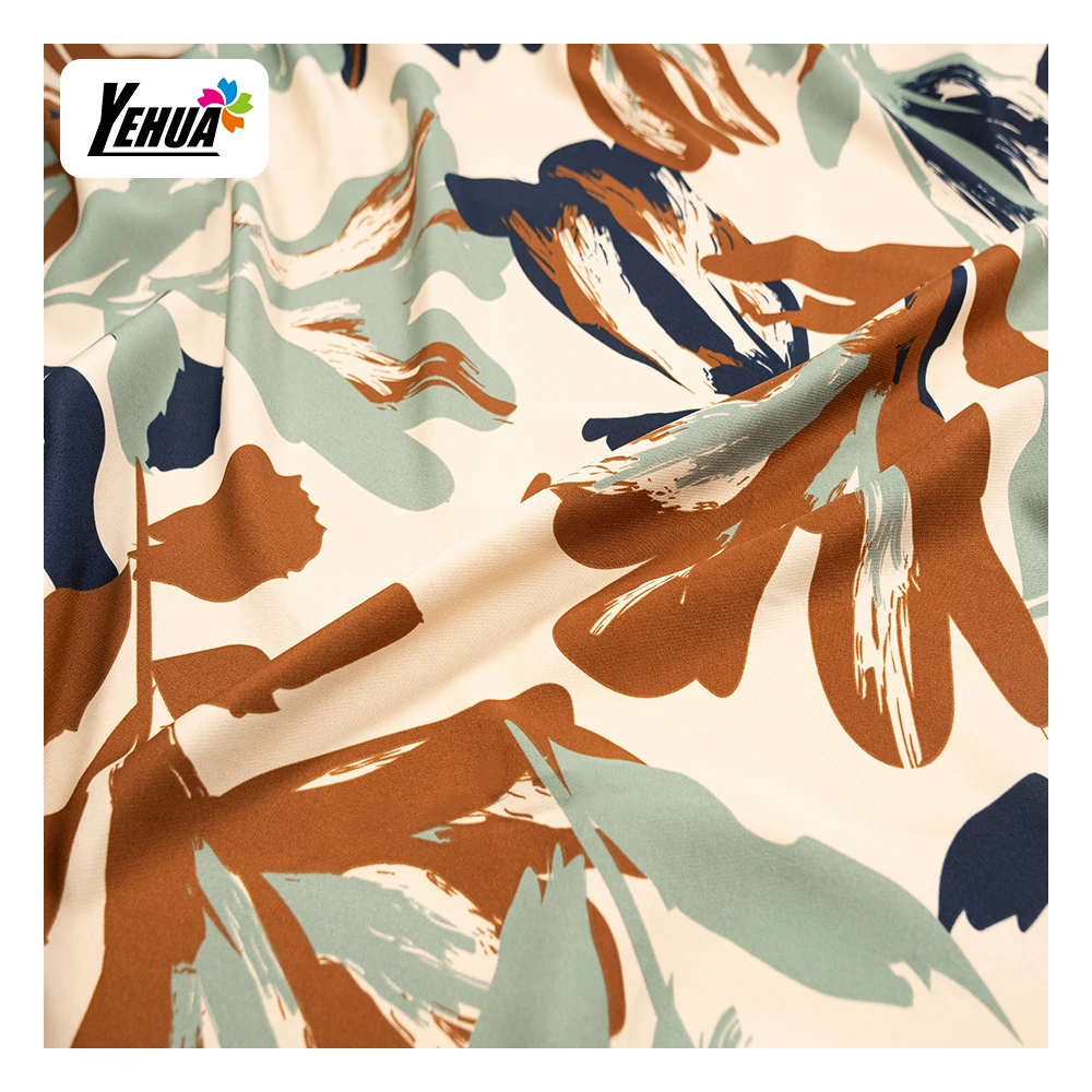 75*100D 200 gsm Double layer 4 four way poly stretch woven fabric for suit