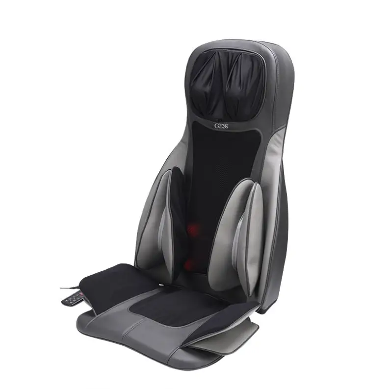 High quality Full back massage cushion vibrating heated car seat cushion with 3 intensity levels