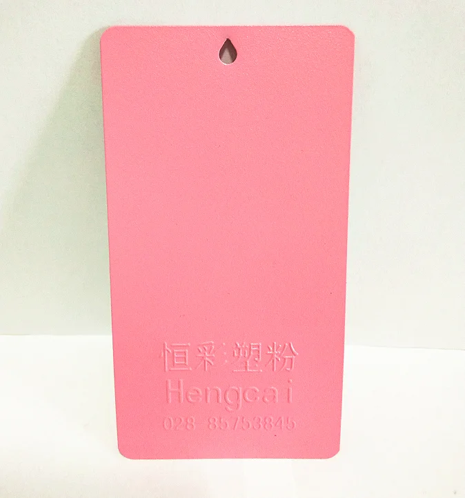 
Sanded texture matt glossy pink powder coating paint 