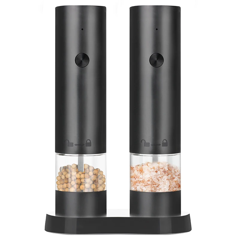 Amz Best Selling Products In USA Coarse Sea Salt And Pepper Grinder USB Electric Salt And Pepper Spices Grinder Mill