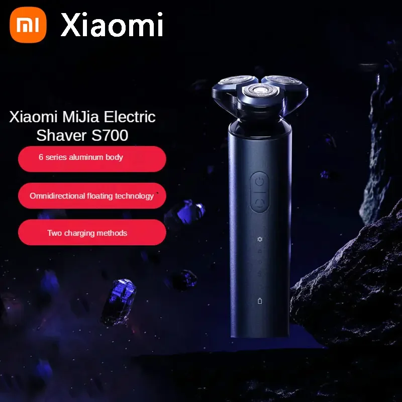 Xiaomi  Electric Shaver S700 Razor Beard IPX7 Waterproof Washable Beard Trimmer Trimer Cutter