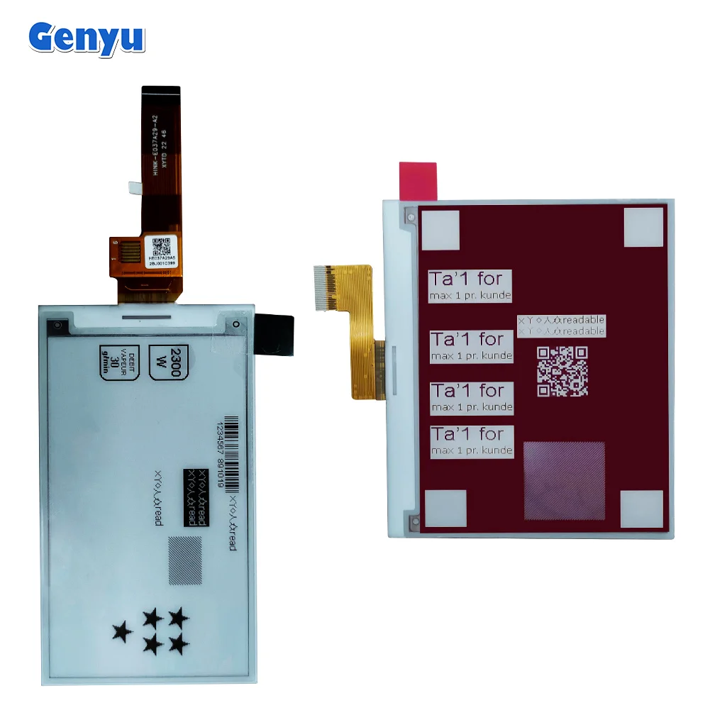 Электронные бумаги Genyu Epaper, цифры, электронные чернила, графический дисплей, дешевый сегмент Eink