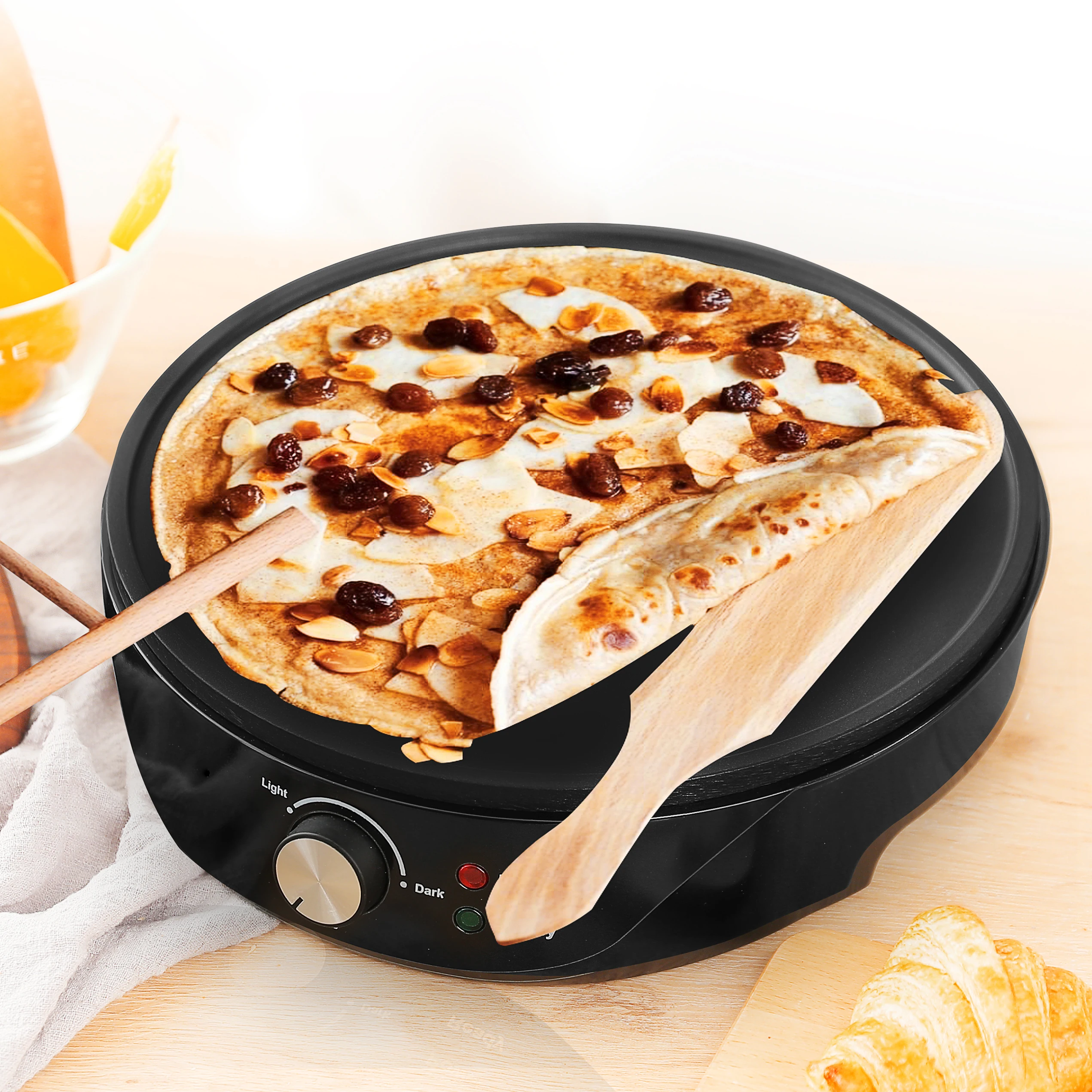 
Electric health grill Multifunction Electric Non stick Crepes Pancake Maker Roti Maker Making Machine Crepe Makers 