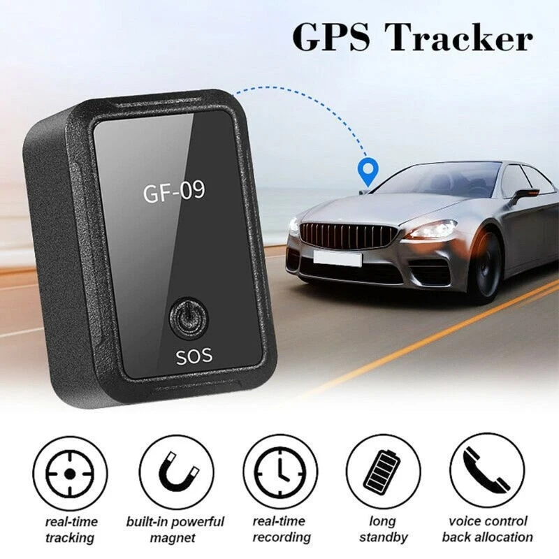 Wholesale drop shipping car accessories, GF-09 mini car gps tracker with real-time tracking, WIFI LBS AGPS Tracker