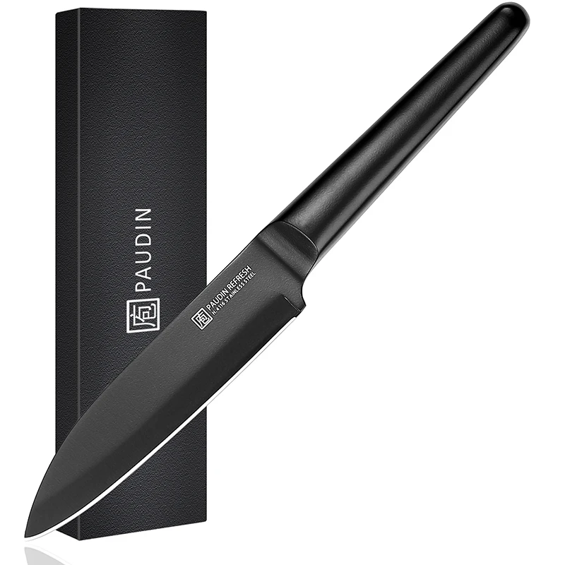 Multifunctional 5Inch Razor Sharp Superior German Steel With Non-stick Hollow Handle Kitchen Chef  Utility Knife Household