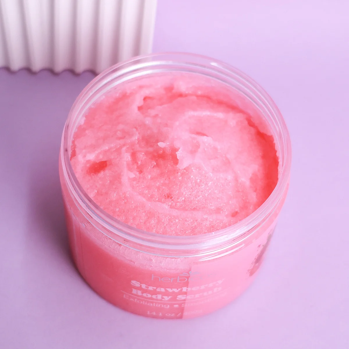 Private Label Custom Logo Korean Strawberry Body Lotion Body Scrub