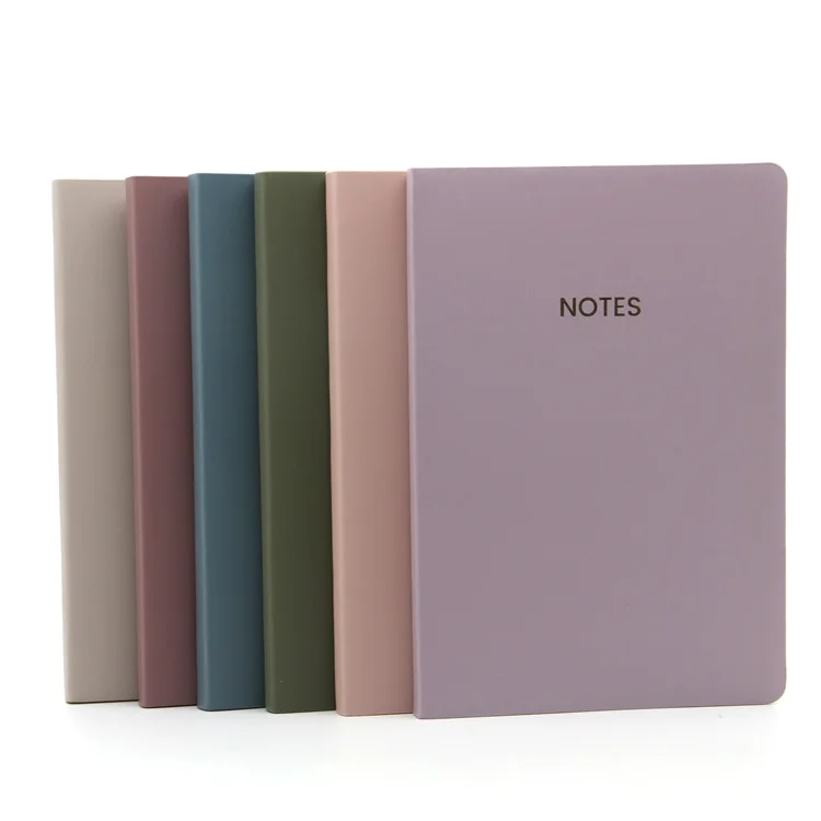 Customized Journal Notebook Planner Blue Leather Note Book Sublimation Notebook