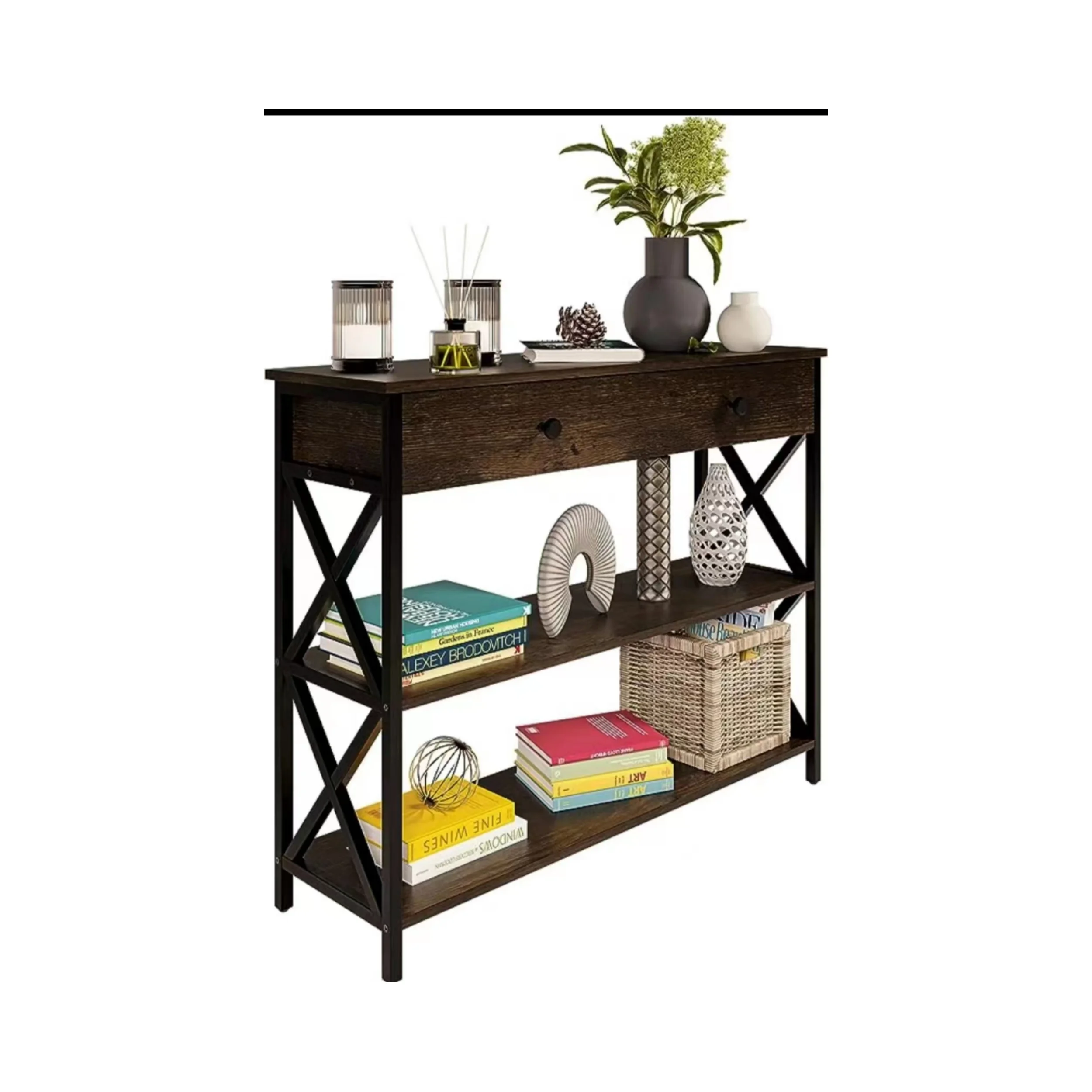 Morden Steel Frame Officetable Pc Computer Modern Organizer White Standing Office Desk Screen Partition Desk Office